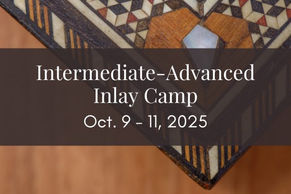 Intermediate-Advanced Inlay Camp for String Instruments (Oct 9 - 11, 2025)